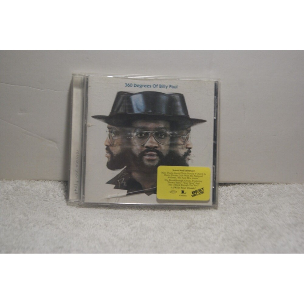 BILLY PAUL - 360 Degrees Of Billy Paul - CD - Original Recording Classic